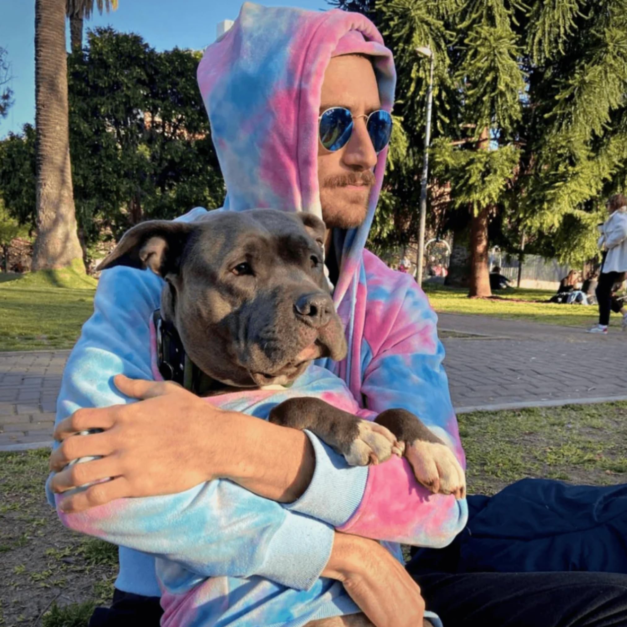 Spark Paws Dog Hoodie – Premium Dog Sweater for Small, Medium, and Large Dogs | Warm Outfits for French Bulldogs, Pitbull, Puppy, Winter Jacket Alternative - Snow Cone - 4XL - Image 5