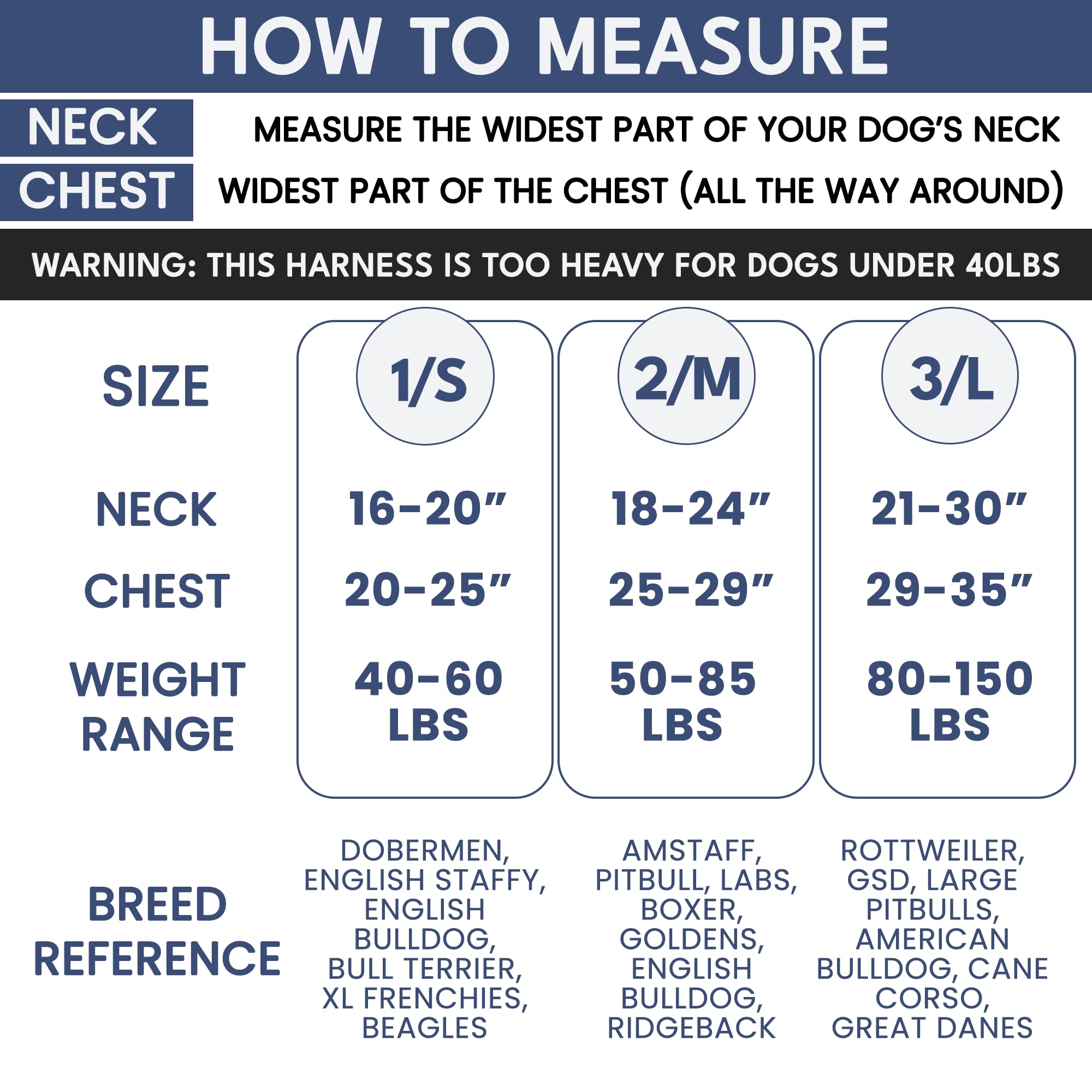 Spark Paws No Pull Dog Harness with Handle for Large Dogs, Heavy Duty Dog Harness for Big Strong Breeds, Adjustable, Y Shaped Padded Halter Design with Front Clip - Lilac - S - Image 6