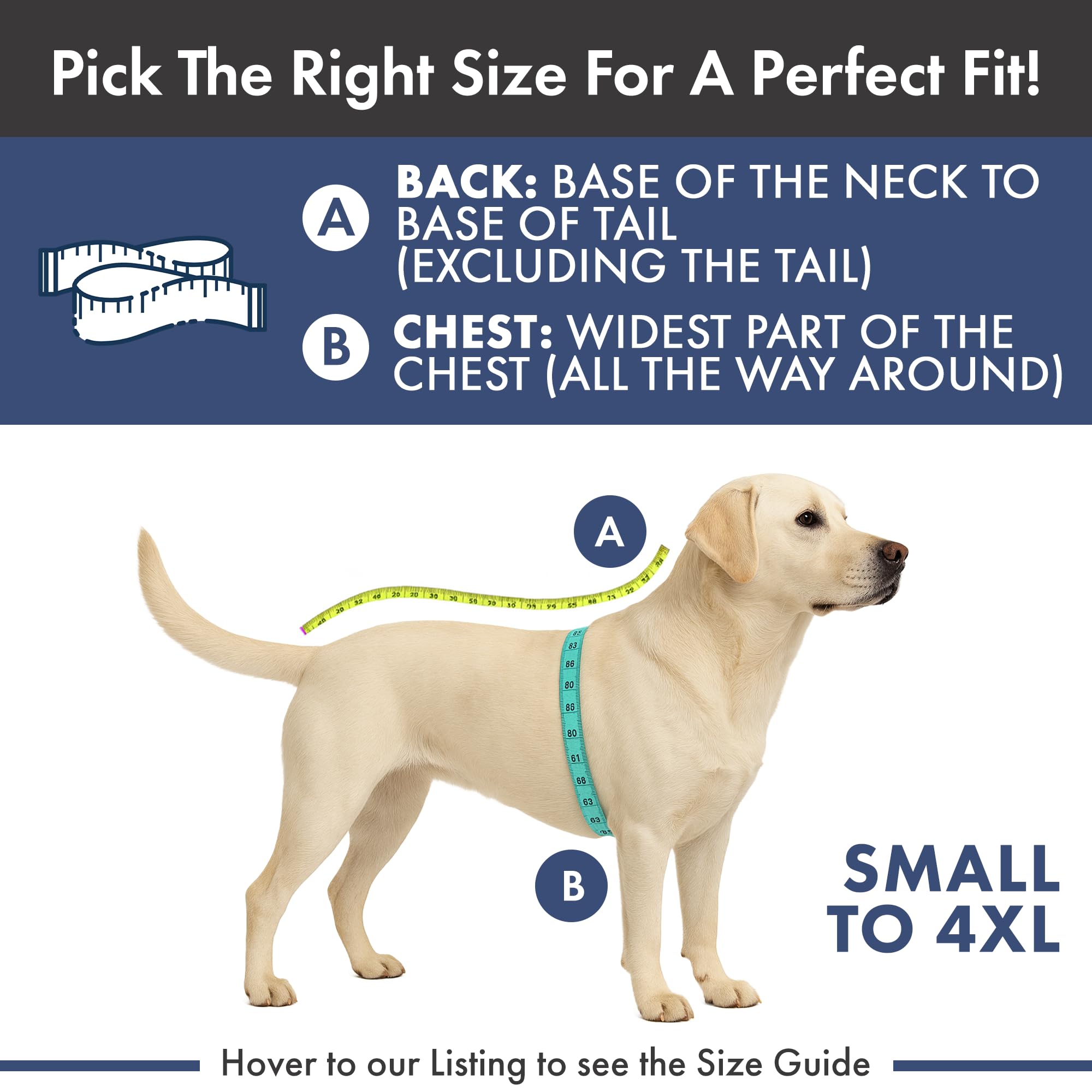 Spark Paws Varsity Dog Hoodie – Premium Dog Sweater for Small, Medium, and Large Dogs | Warm Clothes for Pets, Winter Jacket Alternative - Blue - 5XL - Image 4